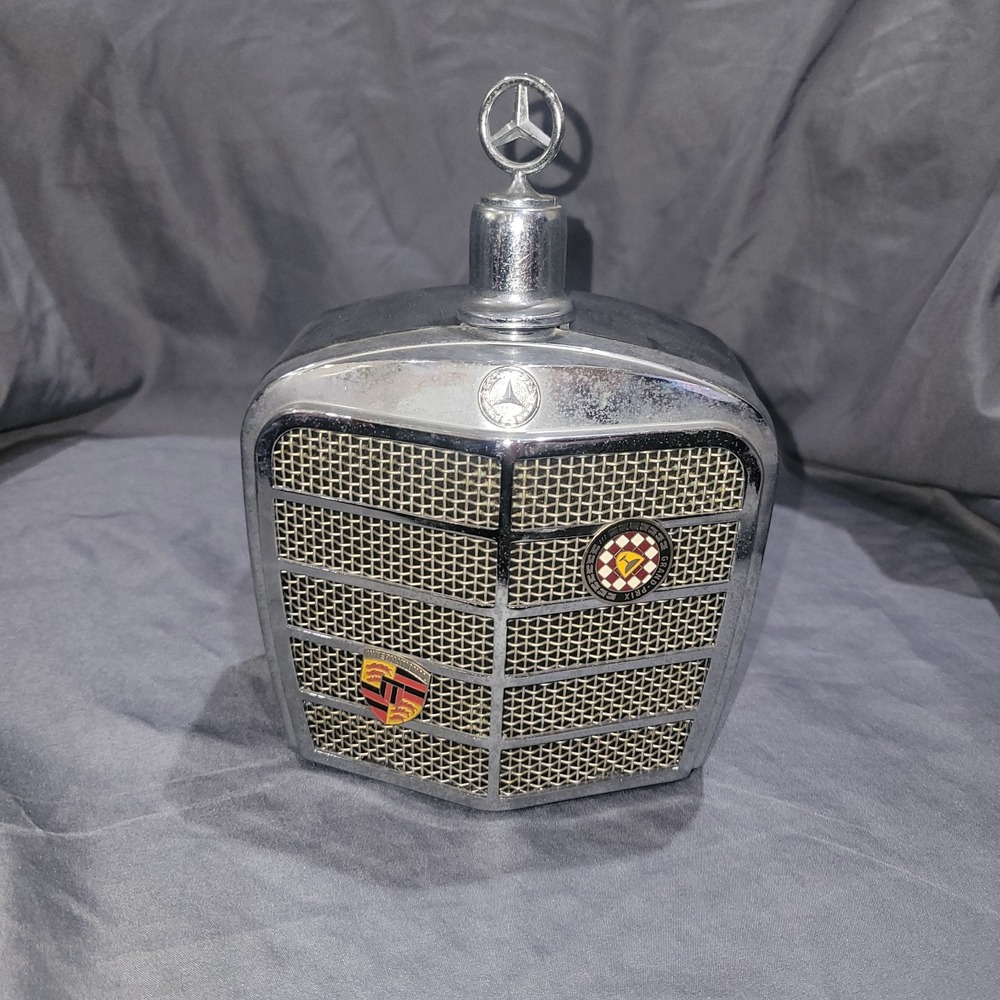 MERCEDES BENZ VIP 1 of 1000 LIQUOR BOTTLE 190 300 SL MB VINTAGE ACCESSORY RADIO